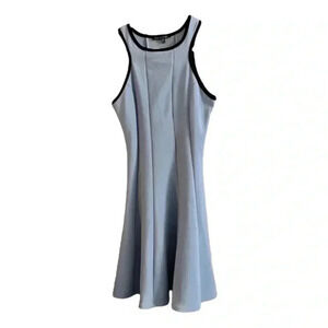 Blu Heaven Women's M Blue Dress Casual Solid